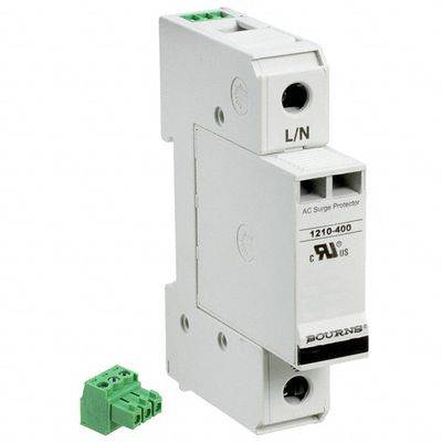 1210-1S-400 AC Suppression Surge IC 20 kA Rating DIN Rail Mounting